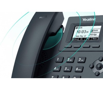 YEALINK Телефон SIP SIP-T31W (2 аккаунта, Wi-Fi, PoE) (SIP-T31W)