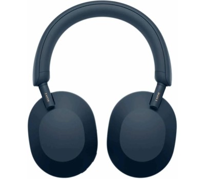 Наушники SONY Наушники WH-1000XM5, Bluetooth/3.5 мм, мониторные, синий [wh-1000xm5/l]