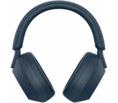 Наушники SONY Наушники WH-1000XM5, Bluetooth/3.5 мм, мониторные, синий [wh-1000xm5/l]