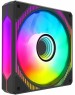 ALSEYE Вентилятор Mirror-B-P 120мм, 4-pin, 2000об/мин, 13.5 - 35.2 дБ, ARGB, черный, Ret