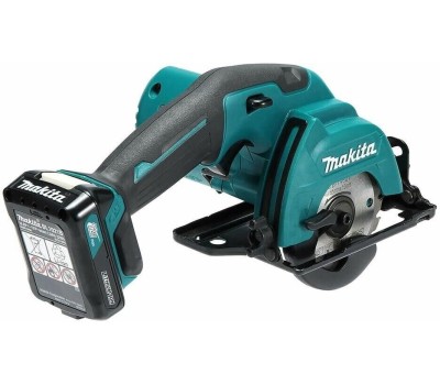 MAKITA Циркулярная пила HS301DWME, 85мм, аккумуляторная, 12В, с 2 АКБ, с ЗУ