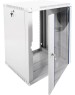 Электроника / Телекоммуникационные шкафы ЦМО Шкаф коммутационный ШРН-Эконом ШРН-Э-15.500-9005 настенный, стеклянная передняя дверь, 15U, 600x742x520 мм