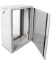 Электроника / Телекоммуникационные шкафы ЦМО Шкаф коммутационный ШРН-ЭКОНОМ ШРН-Э-18.350 настенный, стеклянная передняя дверь, 18U, 600x878x350 мм