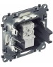 LEGRAND Розетка телефонная Valena Life скрытая, слоновая кость [753538]