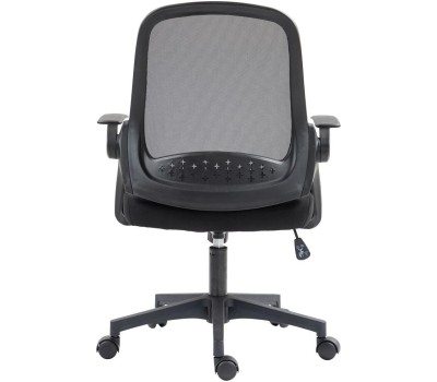 Кресло компьютерное CACTUS Кресло CS-MC212-BK, ткань, до 100кг, топ-ган, откидные подлокотники, черный