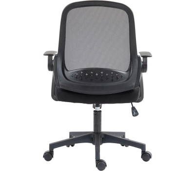 Кресло компьютерное CACTUS Кресло CS-MC212-BK, ткань, до 100кг, топ-ган, откидные подлокотники, черный