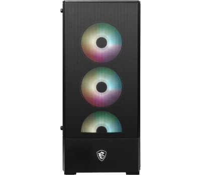 Корпус для ПК MSI Корпус MAG FORGE 112R Mid-Tower, ATX, 2xUSB 3.2, Audio I/O, 4x120mm ARGB Fan, 6-ch Light controller, Front metal MESH, Up to 330mm GPU, Tempered Glass (949679)