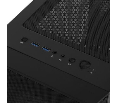 Корпус для ПК MSI Корпус MAG FORGE 112R Mid-Tower, ATX, 2xUSB 3.2, Audio I/O, 4x120mm ARGB Fan, 6-ch Light controller, Front metal MESH, Up to 330mm GPU, Tempered Glass (949679)