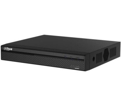 DAHUA DHI-NVR1104HS-S3/H 4-канальный IP-видеорегистратор 4K и H.265+, входящий поток до 80Мбит/с, 1 SATA III до 8Тбайт