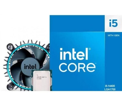 Процессор INTEL Центральный Процессор Core i5-14400 OEM (Raptor Lake, 7, C10(4EC/6PC)/T16, Base 1,80GHz(EC), Performance Base 2,50GHz(PC), Turbo 3,50GHz(EC), Turbo 4,70GHz(PC), Max Turbo 4,70GHz, UHD 730, L2 9.5Mb, Cache 20Mb, Base TDP 65W, Turbo TDP 148W
