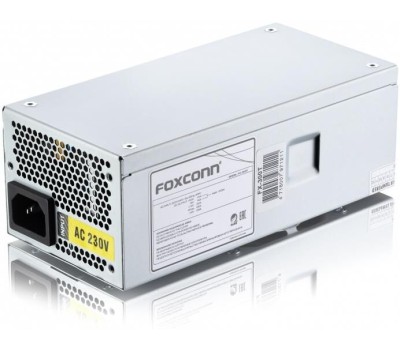 FOXCONN Блок питания 300W FX-300T TFX PSU, APFC, 80FAN, 3xSATA, 1xPATA, 24+4