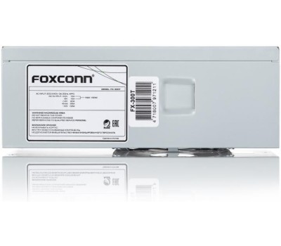 FOXCONN Блок питания 300W FX-300T TFX PSU, APFC, 80FAN, 3xSATA, 1xPATA, 24+4