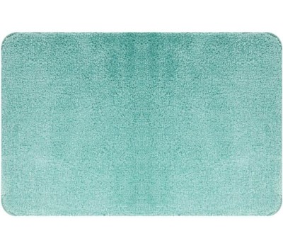 САНАКС - Коврик в ванную РАННЕР 164 одинарный, бирюзовый, однотонный, 400 х 600 мм, 100% полиэстер 08805