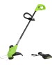 GREENWORKS G24LT25K2, 24V, 25 см, с 1хАКБ 2Ач и ЗУ Триммер аккумуляторный (2107207SA)