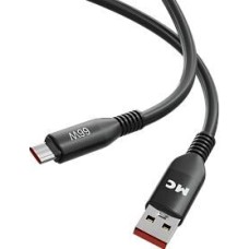 Кабель MORE CHOICE (4620202554482) K83a USB 6.0A QC3.0 66W - 1м , черный