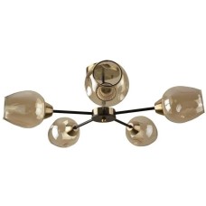 освещение HIPER Люстра Louise H191-5, 5 х 60 Вт, античная бронза/черный