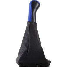 Ручки AZARD Ручка КПП Приора Рамка кожа в блистере /синий/