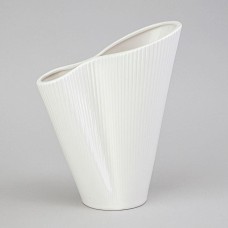 Ваза LEFARD ВАЗА 17*9.3*21.5СМ ЦВЕТ: БЕЛЫЙ 374-141