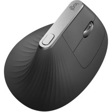 LOGITECH Мышь беспроводная MX Vertical, Bluetooth/Радио, вертикальная, оптическая, USB, 4000dpi, черный [910-005451]