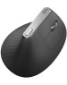 LOGITECH Мышь беспроводная MX Vertical, Bluetooth/Радио, вертикальная, оптическая, USB, 4000dpi, черный [910-005451]