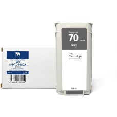 Картридж струйный NV PRINT Струйный картридж NVP 70 (NV-C9450A) Gray для HP DesignJet Z2100/Z3100/Z3200 (130 мл) совместимый