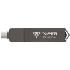 PATRIOT 512ГБ Внешний диск SSD Viper PVP30, USB 3.2 Gen 2, запись - 1000МБ/с, чтение - 1000МБ/с, черный [pvp30512g28udg]