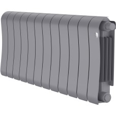 Радиатор ROYAL THERMO Радиатор биметаллический Infinity 300 Silver Satin VR80 - 12 секц