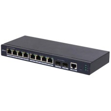 Коммутатор DAHUA Коммутатор 10-Port Managed Gigabit Non-PoE Switch, Metal case