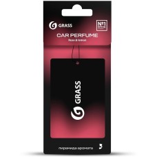 Ароматизатор GRASS ST-1466 Ароматизатор воздуха картонный GRASS (Rose & lemon)
