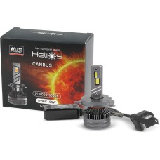 Лампа светодиодная AVS Светодиодная лампа Helios H4/Н19, 9-36V, 65W, 2 шт