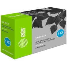 CACTUS Картридж лазерный CS-Q6511X Q6511X черный (12000стр.) для HP LJ 2410/2420/2420DN/2430