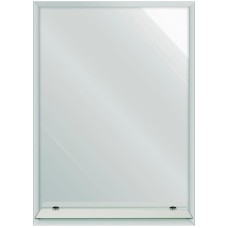 САНАКС - Зеркало прямоугольное с полкой, 500 х 690 мм, полка 500 мм ФАЦЕТ 45654