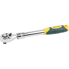 KRAFTOOL 1/2″, 72 зубца, телескопическая трещотка для торцовых головок, Pro (27798-1/2)
