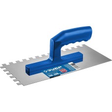 ЗУБР 130 х 280 мм, зуб 10 х 10 мм укатурная гладилка, Профессионал (0804-10)