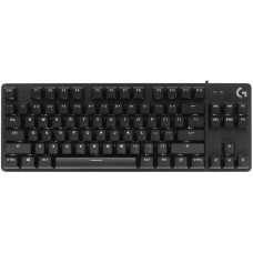 Клавиатура LOGITECH Клавиатура G412 TKL, проводная, USB, механическая, черный [920-010449]
