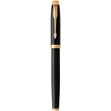 PARKER Ручка перьев. IM Core F321 (1931645) Black GT F сталь нержавеющая подар.кор