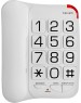 Телефон проводной TEXET TX-201 белый