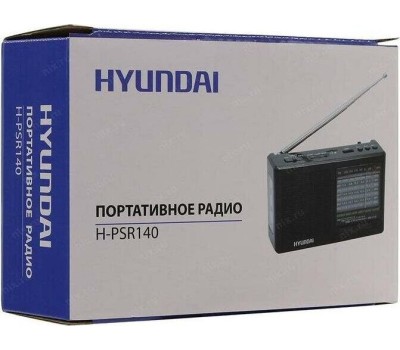 Радиоприемник HYUNDAI H-PSR140 черный