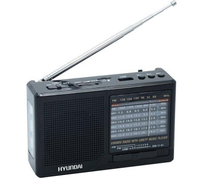 Радиоприемник HYUNDAI H-PSR140 черный
