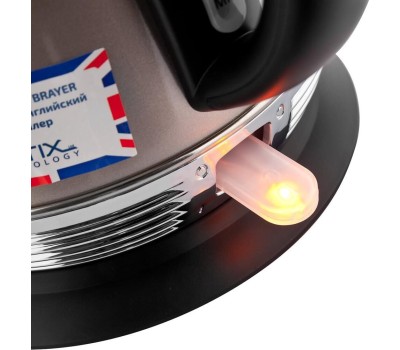 Чайник электрический BRAYER BR1007 нержавейка