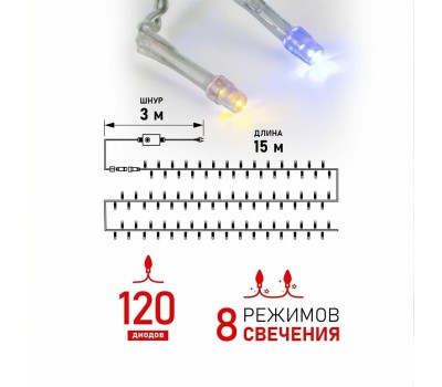 Гирлянда NEON-NIGHT (303-199) ГИРЛЯНДА 