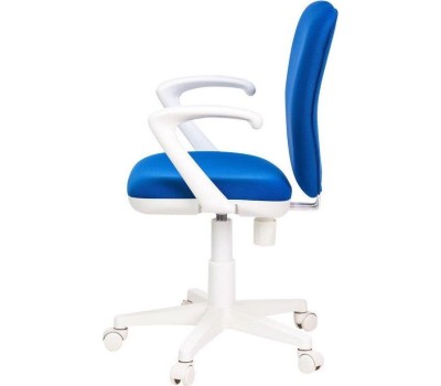 Кресло БЮРОКРАТ Кресло детское KD-W10AXSN синий 26-21 крестовина пластик пластик белый