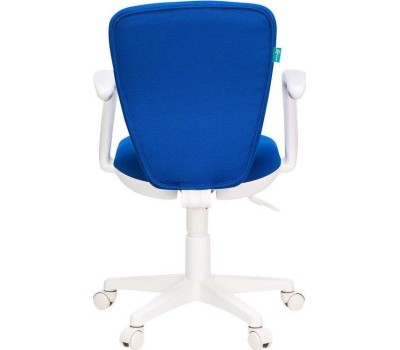 Кресло БЮРОКРАТ Кресло детское KD-W10AXSN синий 26-21 крестовина пластик пластик белый