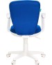 Кресло БЮРОКРАТ Кресло детское KD-W10AXSN синий 26-21 крестовина пластик пластик белый