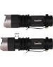 Cветодиодный фонар CAMELION LED5135 (фонарь, черный, LED XPE, ZOOM, 3 реж 1XLR6 в компл., алюм.,откр. блистер)