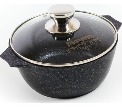 Кастрюля МЕЧТА 42802 Гранит black 2л