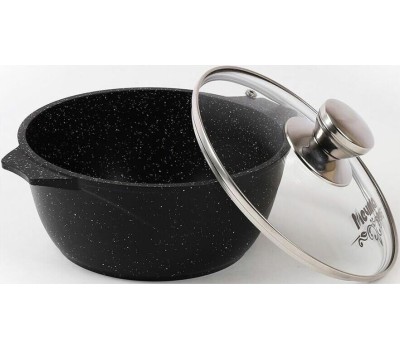 Кастрюля МЕЧТА 42802 Гранит black 2л