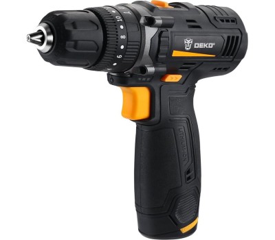 Дрель-шуруповерт ударная аккумуляторная DEKO GCD12DU, 12В, 1x1.5Ач 063-4039
