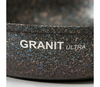 Сковорода KUKMARA сгг240а а/пр литая 24см Granit ultra blue