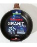 Сковорода KUKMARA сгг240а а/пр литая 24см Granit ultra blue